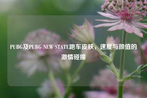 PUBG及PUBG NEW STATE跑车皮肤,速度与颜值的激情碰撞