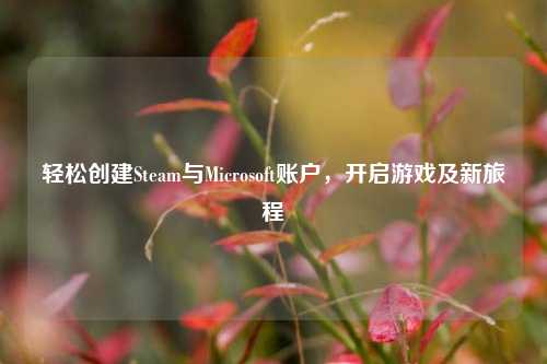 轻松创建Steam与Microsoft账户,开启游戏及新旅程