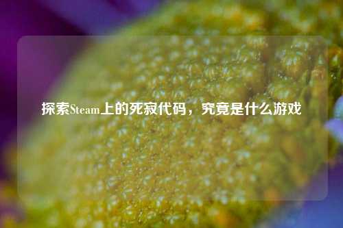 探索Steam上的死寂代码，究竟是什么游戏