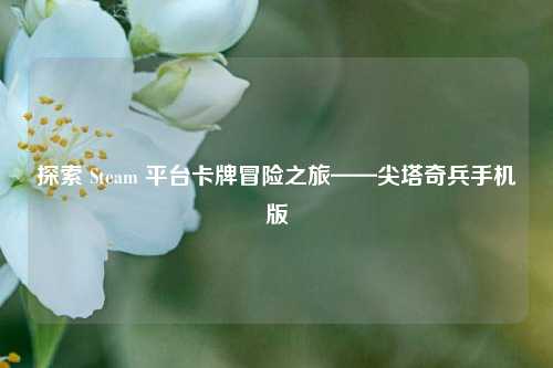 探索 Steam 平台卡牌冒险之旅——尖塔奇兵手机版