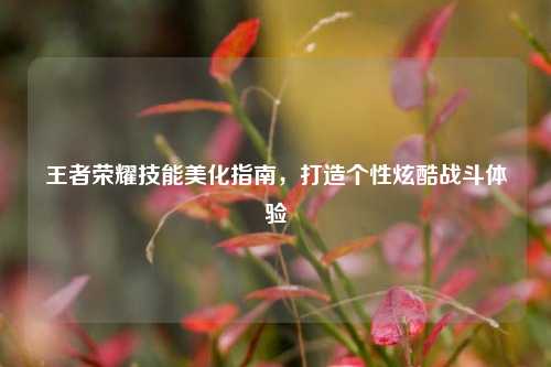 王者荣耀技能美化指南,打造个性炫酷战斗体验
