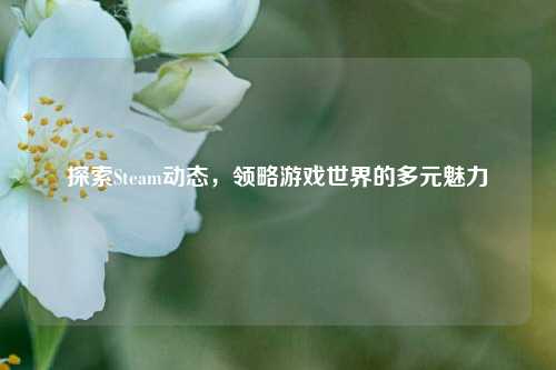 探索Steam动态，领略游戏世界的多元魅力