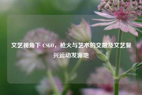 文艺视角下 CSGO，枪火与艺术的交融及文艺复兴运动发源地