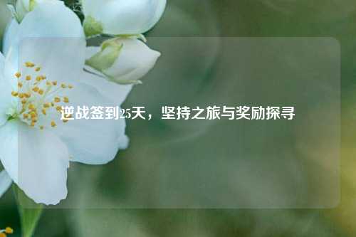 逆战签到25天，坚持之旅与奖励探寻