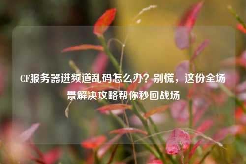 CF服务器进频道乱码怎么办?别慌,这份全场景解决攻略帮你秒回战场