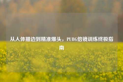 从人体描边到精准爆头,PUBG倍镜训练终极指南